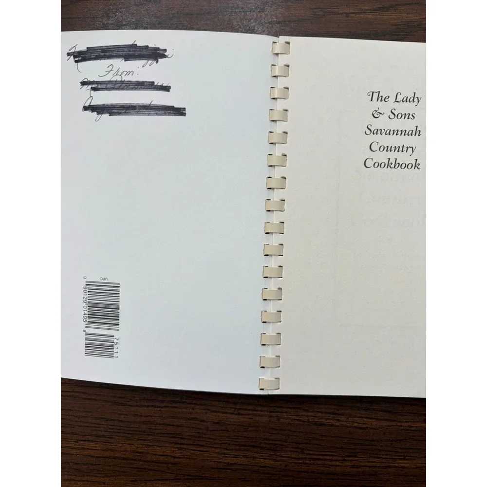 The Lady and Sons Savannah Country Cookbook by Paula Deen Recipes Book